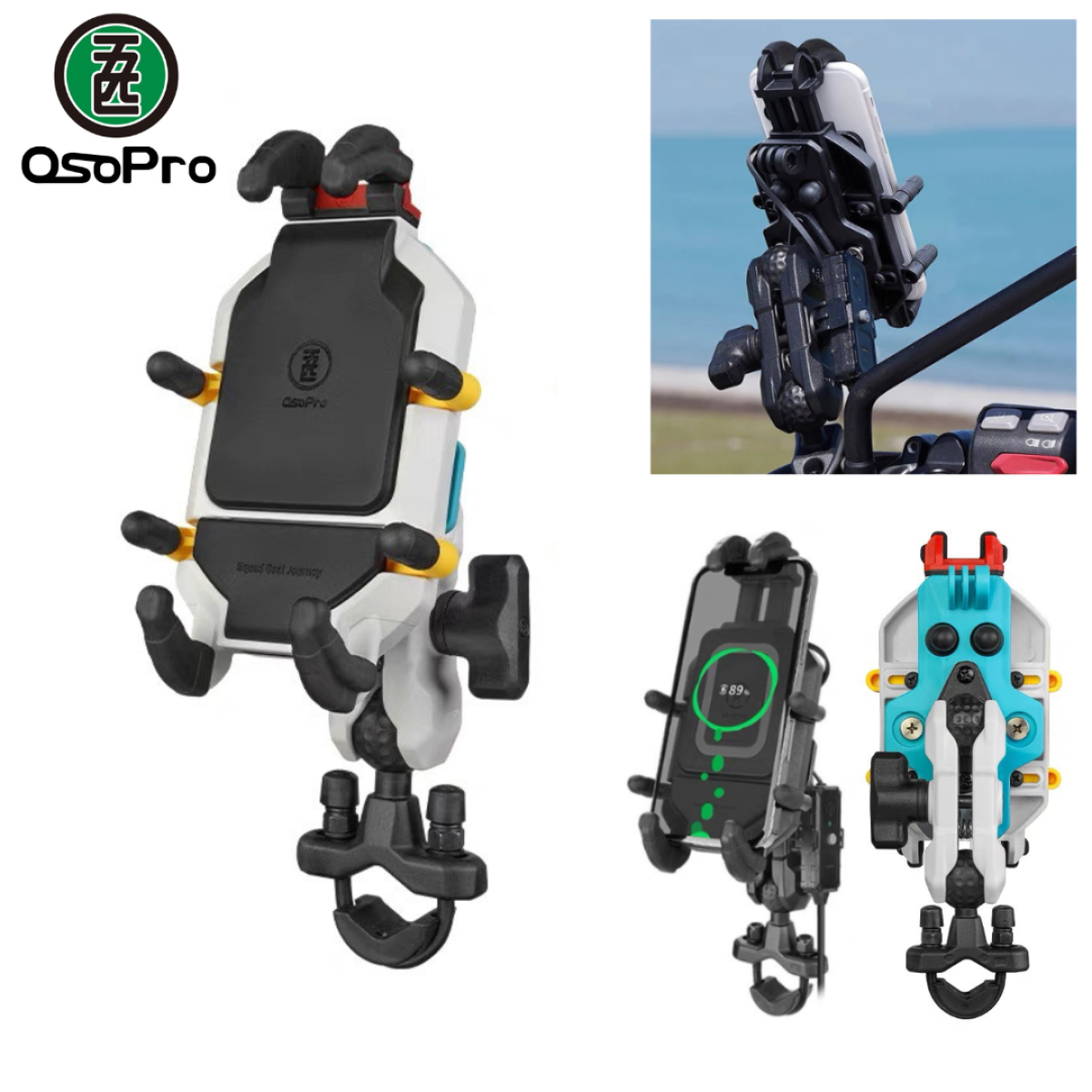 GIÁ ĐỠ ĐIỆN THOẠI OSOPRO BẠCH TUỘT CHÍNH HÃNG PHIÊN BẢN KỶ NIỆM (CHỐNG RUNG)GIÁ ĐỠ ĐIỆN THOẠI OSOPRO