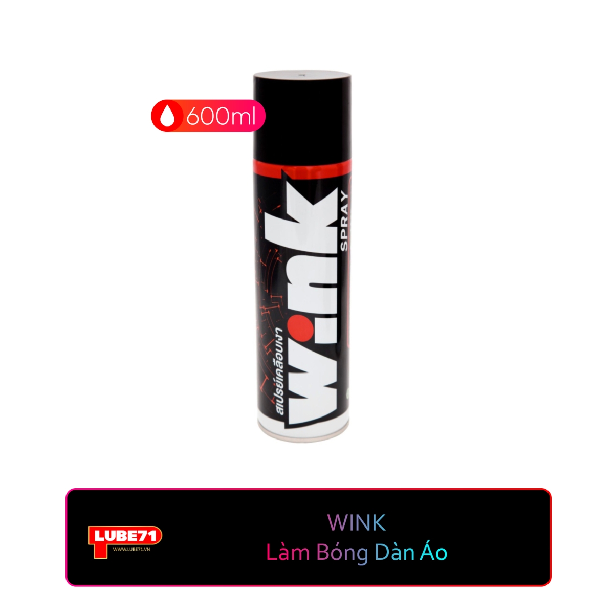 WINK - Chai Xịt Bóng Xe Siêu Nhanh