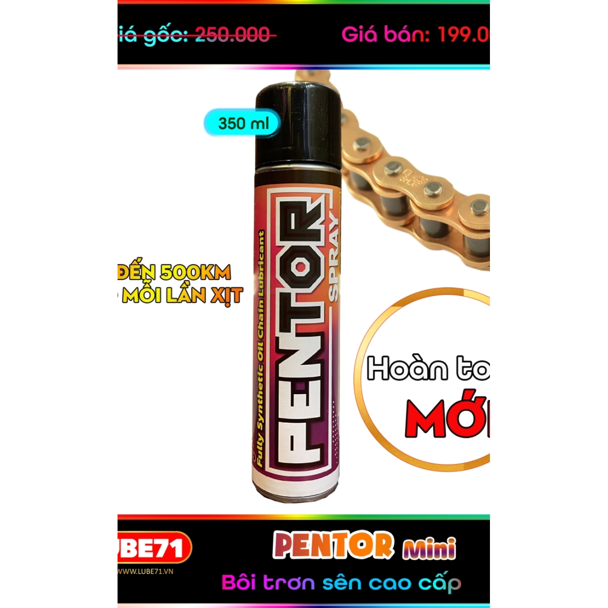 PENTOR Mini - Dưỡng sên cao cấp chống văng