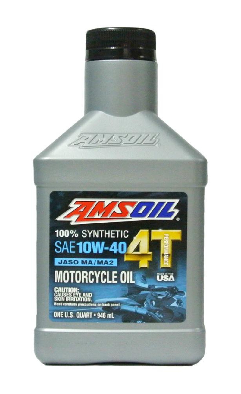NHỚT AMSOIL PERFORMANCE 4T 10W40 (FULL TỔNG HỢP) - 946ML