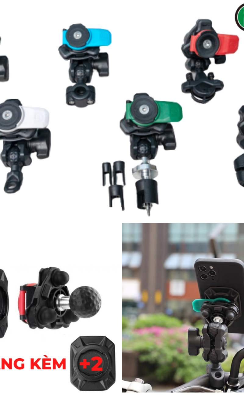 GIÁ ĐỠ ĐIỆN THOẠI LEKA OSOPRO CHÍNH HÃNG (CÓ CHỐNG RUNG)