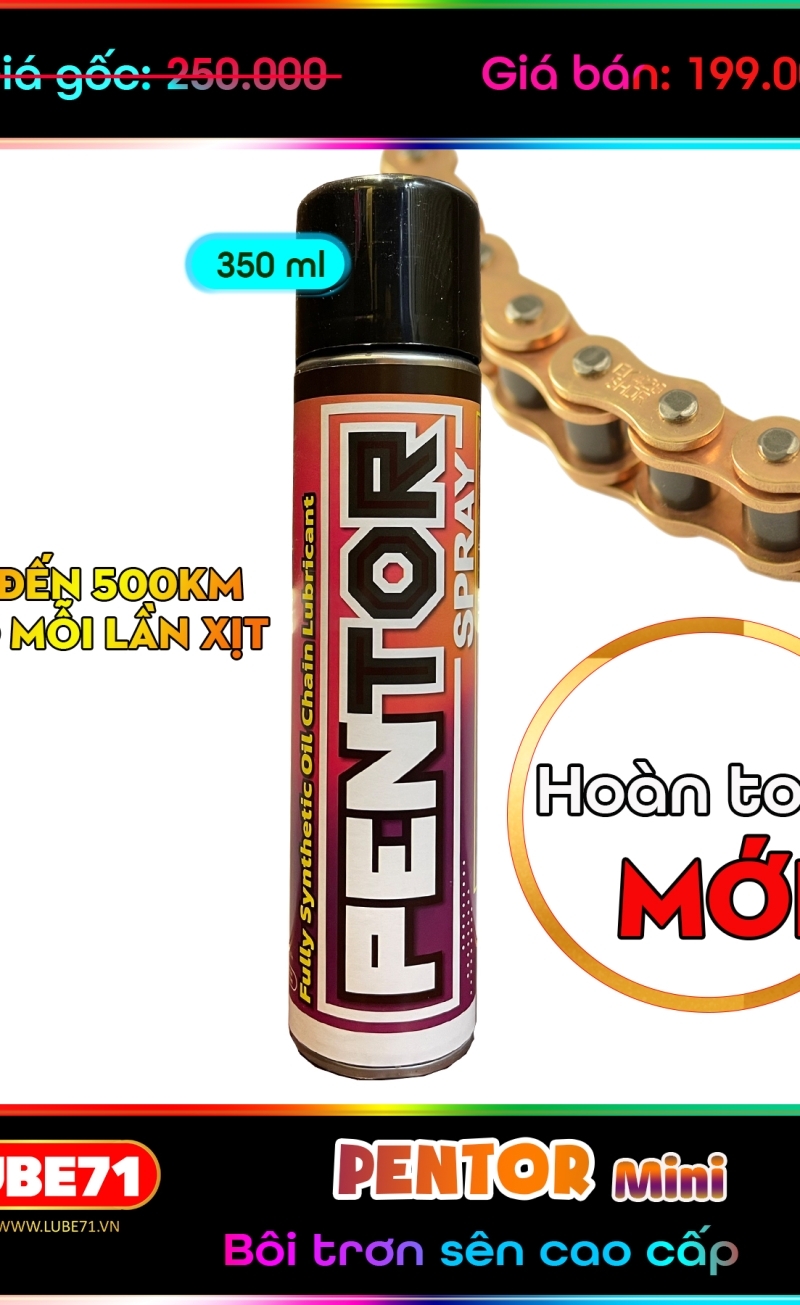 PENTOR Mini - Dưỡng sên cao cấp chống văng